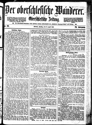 Der Oberschlesische Wanderer vom 13.04.1897