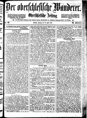 Der Oberschlesische Wanderer vom 16.04.1897