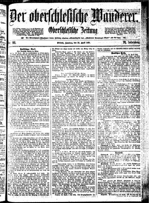 Der Oberschlesische Wanderer vom 25.04.1897