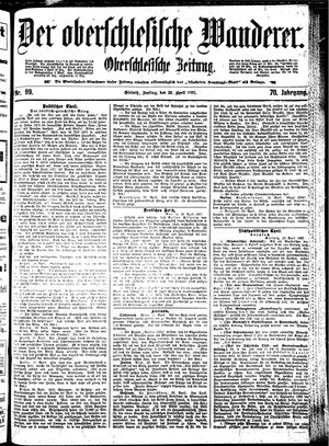 Der Oberschlesische Wanderer on Apr 30, 1897