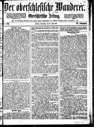 Der Oberschlesische Wanderer vom 24.06.1897