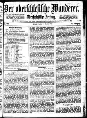 Der Oberschlesische Wanderer vom 27.06.1897