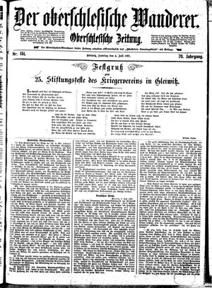 Der Oberschlesische Wanderer vom 04.07.1897