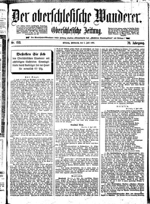 Der Oberschlesische Wanderer vom 07.07.1897