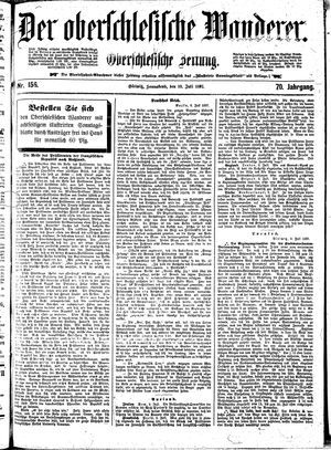 Der Oberschlesische Wanderer on Jul 10, 1897