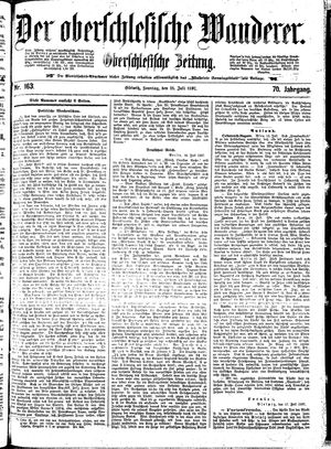 Der Oberschlesische Wanderer vom 18.07.1897