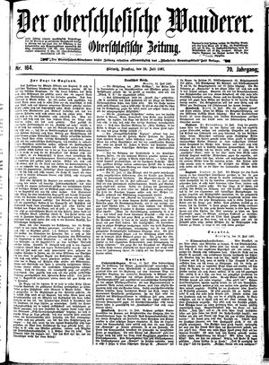 Der Oberschlesische Wanderer vom 20.07.1897