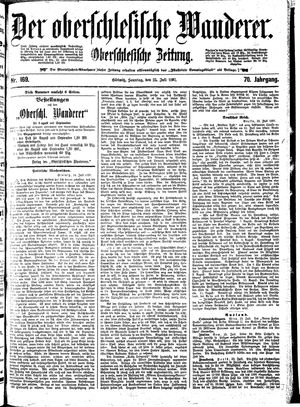 Der Oberschlesische Wanderer vom 25.07.1897