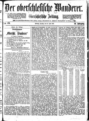 Der Oberschlesische Wanderer vom 27.07.1897