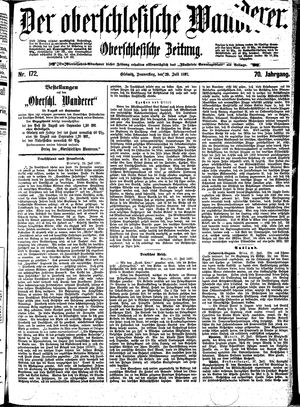 Der Oberschlesische Wanderer vom 29.07.1897
