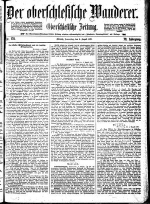 Der Oberschlesische Wanderer vom 05.08.1897