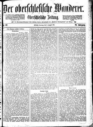 Der Oberschlesische Wanderer vom 08.08.1897