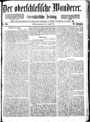Der Oberschlesische Wanderer vom 14.08.1897