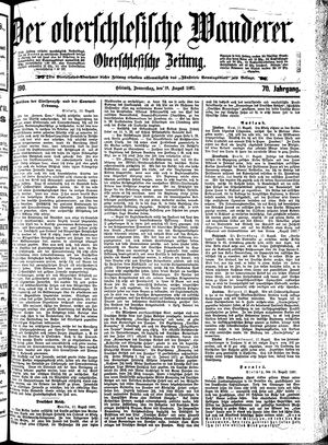 Der Oberschlesische Wanderer vom 19.08.1897