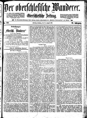 Der Oberschlesische Wanderer vom 24.08.1897