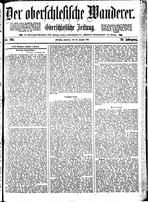 Der Oberschlesische Wanderer vom 29.08.1897