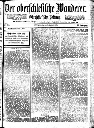 Der Oberschlesische Wanderer on Sep 19, 1897