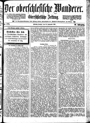 Der Oberschlesische Wanderer on Sep 28, 1897