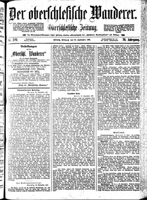 Der Oberschlesische Wanderer on Sep 29, 1897