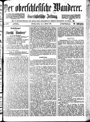 Der Oberschlesische Wanderer vom 01.10.1897