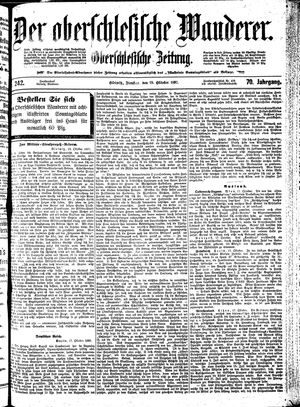 Der Oberschlesische Wanderer on Oct 19, 1897