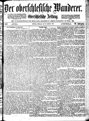Der Oberschlesische Wanderer vom 20.10.1897