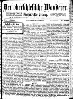 Der Oberschlesische Wanderer on Oct 21, 1897
