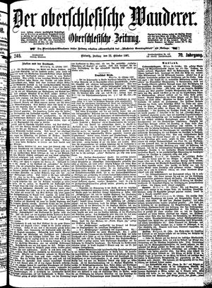 Der Oberschlesische Wanderer vom 22.10.1897