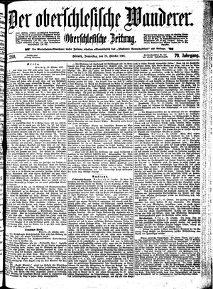 Der Oberschlesische Wanderer on Oct 28, 1897