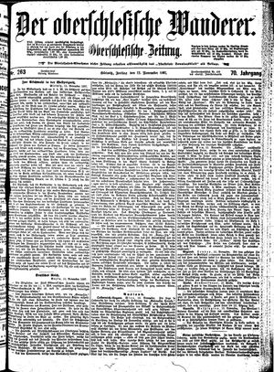 Der Oberschlesische Wanderer vom 12.11.1897