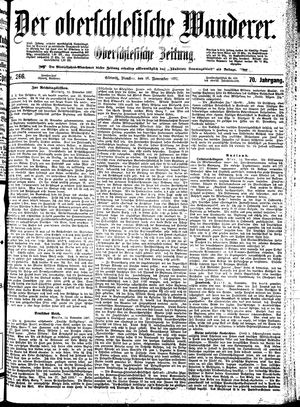 Der Oberschlesische Wanderer vom 16.11.1897
