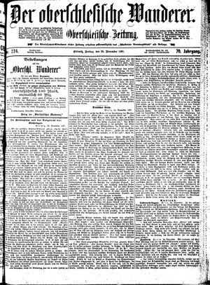 Der Oberschlesische Wanderer vom 26.11.1897