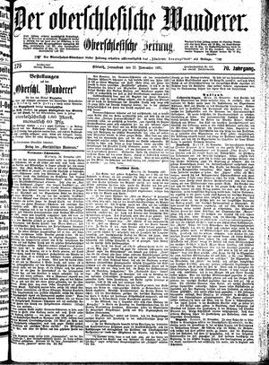 Der Oberschlesische Wanderer vom 27.11.1897
