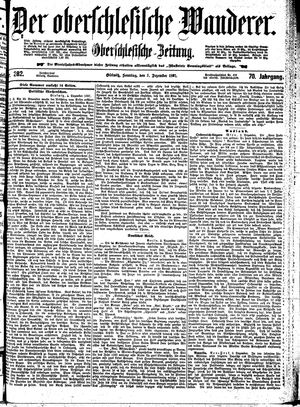 Der Oberschlesische Wanderer on Dec 5, 1897