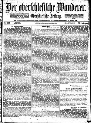 Der Oberschlesische Wanderer on Dec 31, 1897