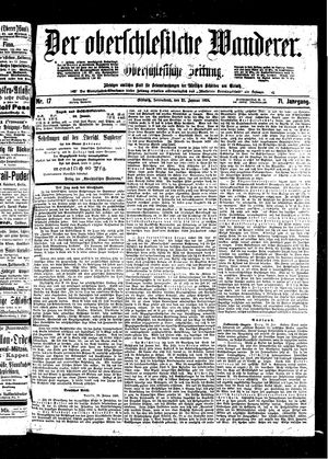 Der Oberschlesische Wanderer vom 22.01.1898
