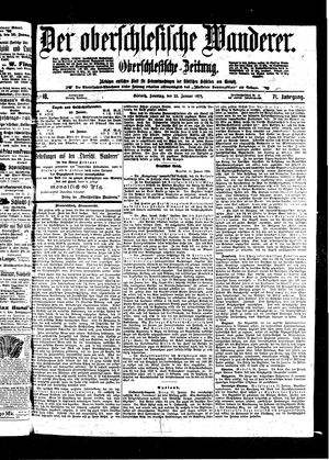Der Oberschlesische Wanderer vom 23.01.1898