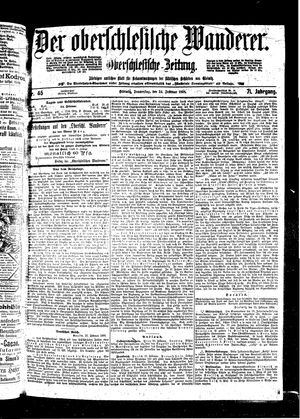 Der Oberschlesische Wanderer vom 24.02.1898