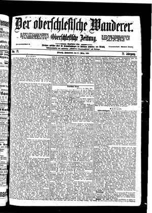 Der Oberschlesische Wanderer on Mar 26, 1898