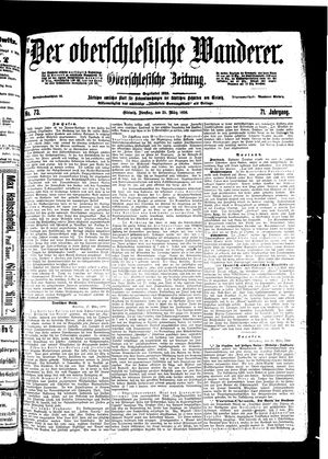 Der Oberschlesische Wanderer vom 28.03.1898
