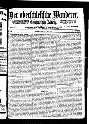 Der Oberschlesische Wanderer vom 01.04.1898