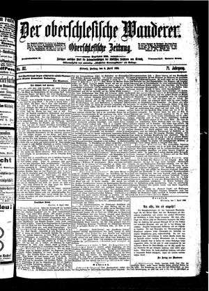 Der Oberschlesische Wanderer vom 08.04.1898