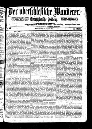 Der Oberschlesische Wanderer vom 15.04.1898