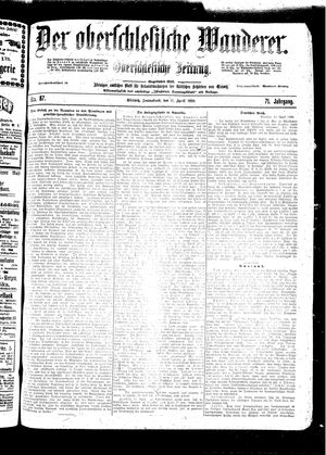 Der Oberschlesische Wanderer vom 16.04.1898