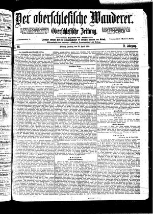 Der Oberschlesische Wanderer vom 29.04.1898