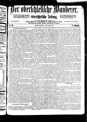 Der Oberschlesische Wanderer vom 30.04.1898