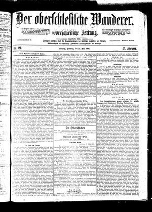 Der Oberschlesische Wanderer vom 29.05.1898