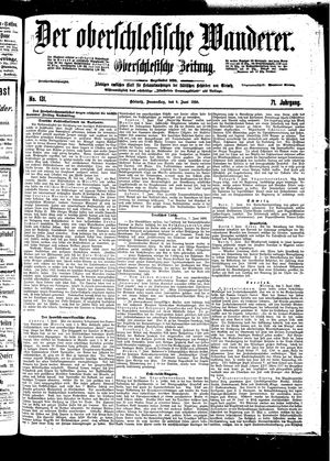 Der Oberschlesische Wanderer vom 09.06.1898
