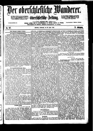 Der Oberschlesische Wanderer vom 29.06.1898