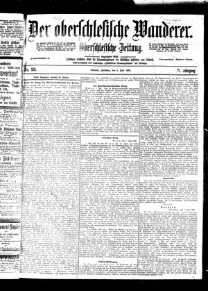 Der Oberschlesische Wanderer vom 03.07.1898